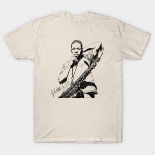 John Coltrane Crack Design T-Shirt